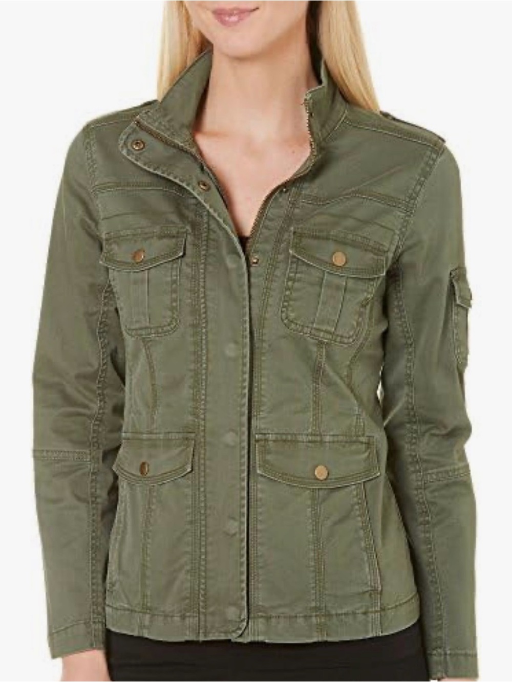 Kensie Women's Olive Utility Jacket